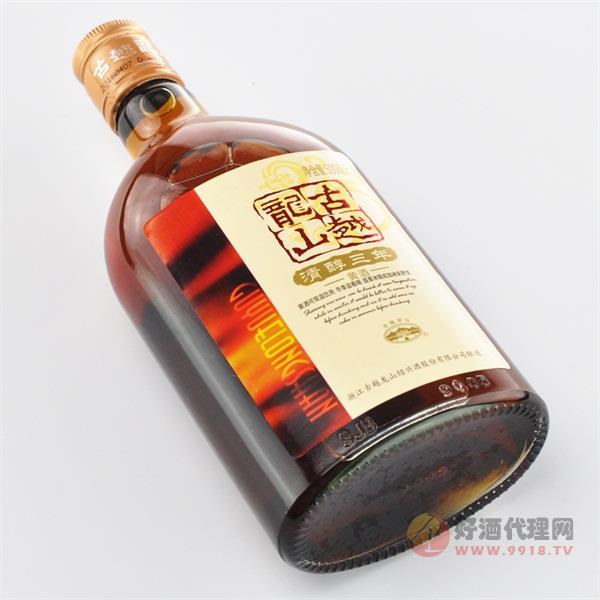 绍兴黄酒清醇三年花雕酒糯米酒500ML