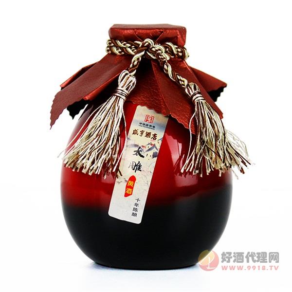 绍兴黄酒太雕十年500ml