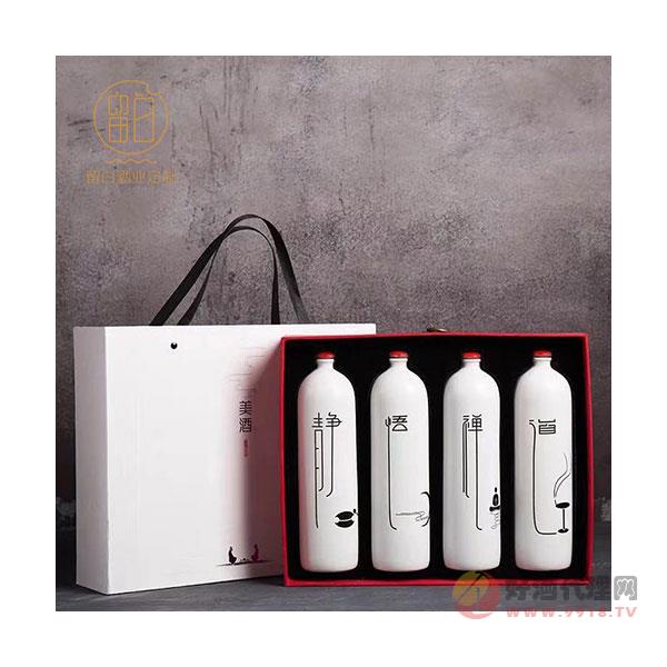 白酒42丶52丶62度纯粮浓香型500ml_4瓶整箱