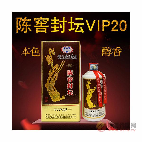 浓香型陈窖封坛VIP20