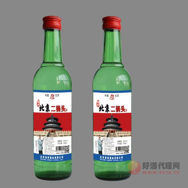 龙举百年北京二锅头-500ml白酒