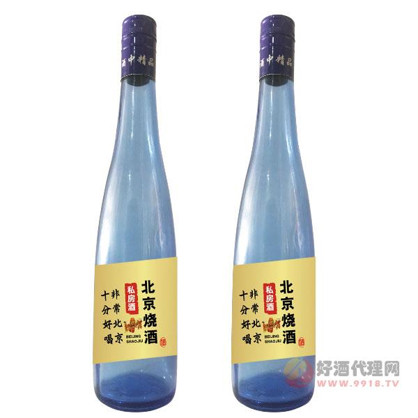 龙举北京烧锅蓝瓶白酒