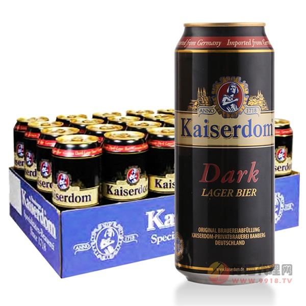 德国凯撒黑啤酒500ml
