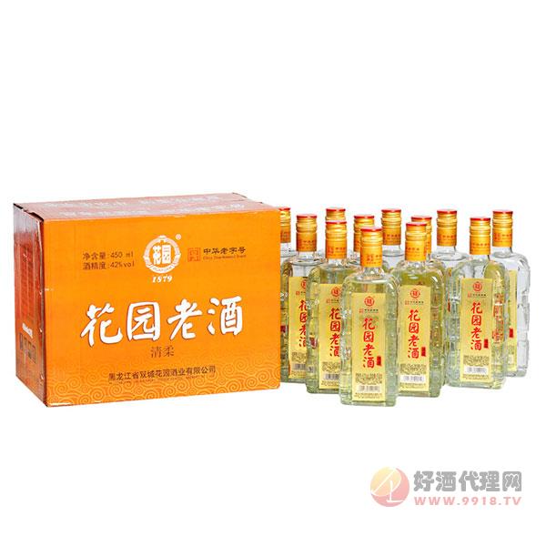 双城花园老酒(清柔)42度450ml浓香型白酒