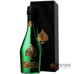 黑桃A绿金版香槟