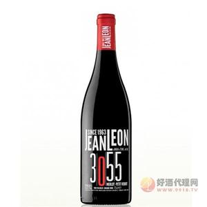 简雷昂3055美乐小维铎红葡萄酒