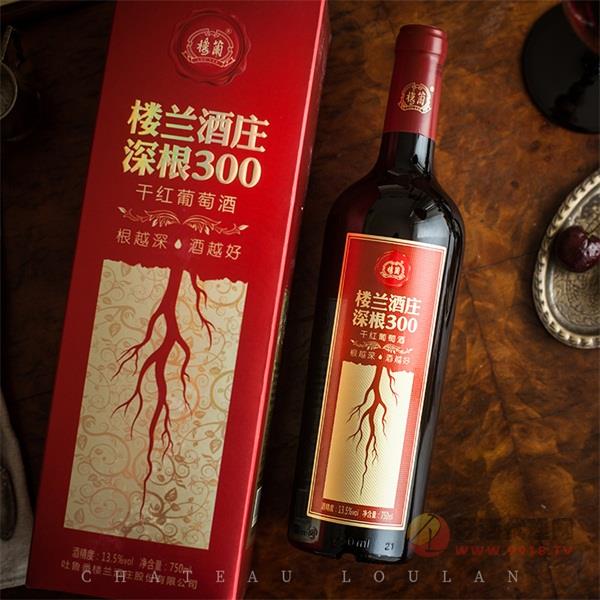楼兰深根300干红葡萄酒