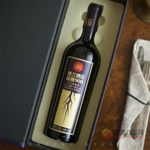 楼兰深根900干红葡萄酒