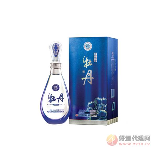 双沟精装版蓝牡丹42度500ml单瓶装国产浓香型白酒