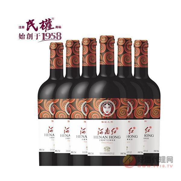 民权河南红豫剧之邦赤霞珠干红葡萄酒750ml