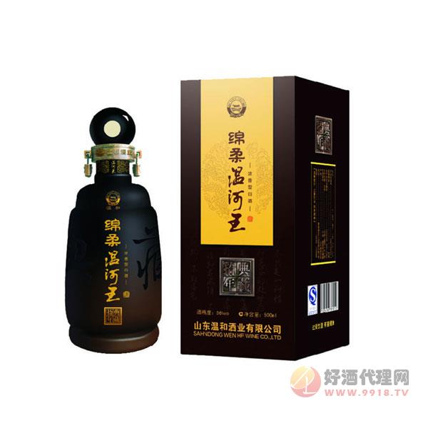 10年典藏绵柔温河王白酒