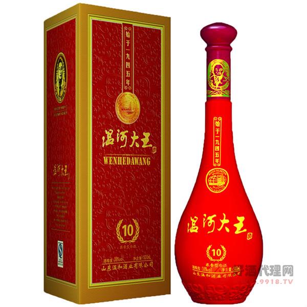 温河大王10年白酒-山东窖仙酒业有限公司-秒火好酒代理网