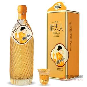 桂夫人桂花蜜酒6度500ml 