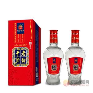浓香型白酒光瓶白酒整箱老白干酒42度450ml