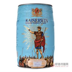 凯撒窖藏白啤酒 5L
