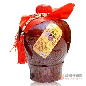 1.5L十年绍兴枸杞黄酒手工酿造糯米黄酒坛装3斤装