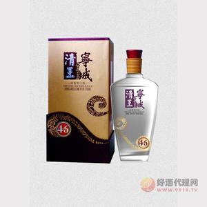 宁城老窖46度清王白酒