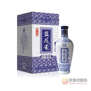 华夏春蓝花瓷六年陈