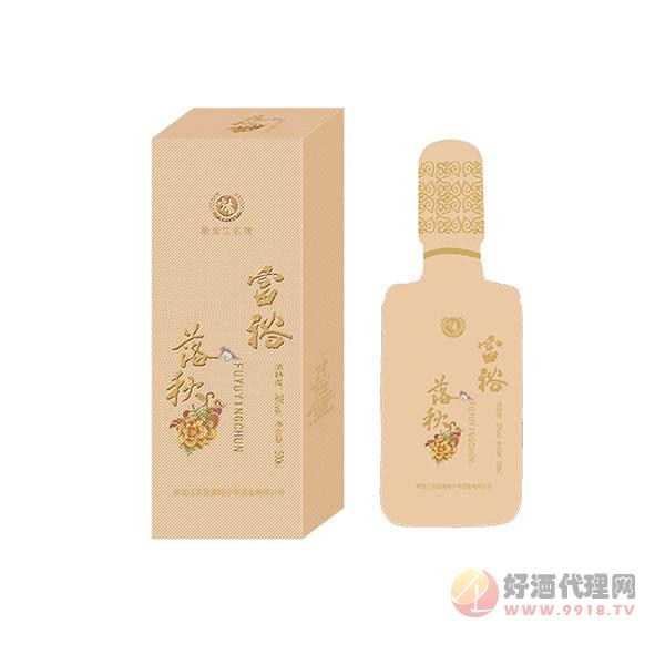 富裕落秋白酒500ml