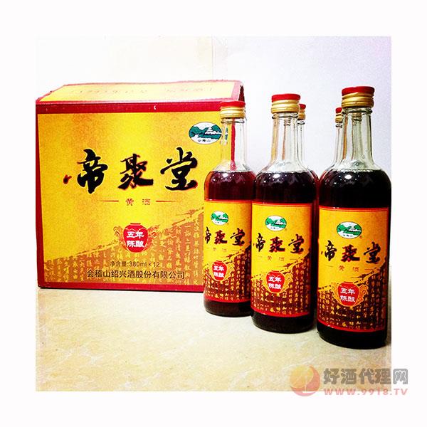 帝聚堂黄酒五年陈380ml