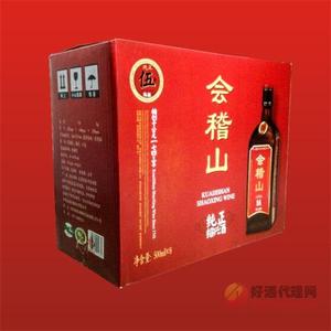 会稽山纯正五年花雕酒500ml