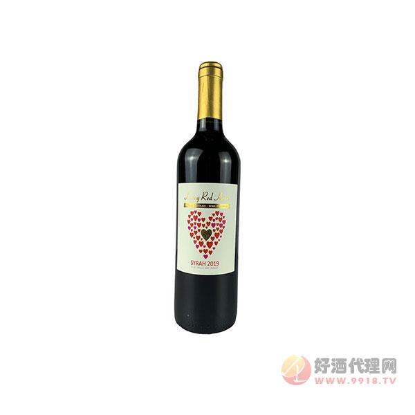 心恋心西拉干红葡萄酒187ml小瓶装