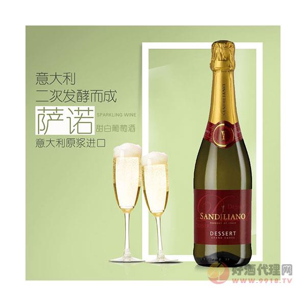 萨诺甜白起泡葡萄酒750ml