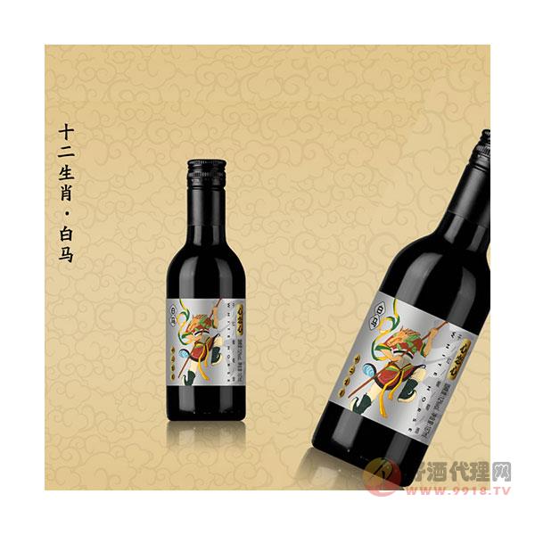 十二生肖-白马干红葡萄酒187ml小瓶装