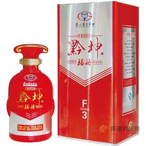黔坤福将F3酒500ml