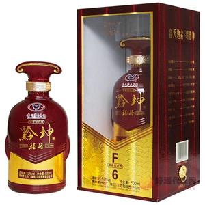 黔坤福将F6酒500ml