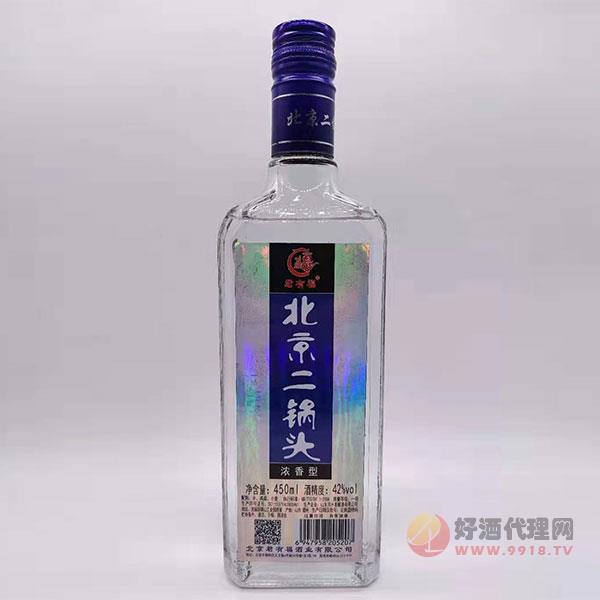 君有福北京二锅头酒42度450ml