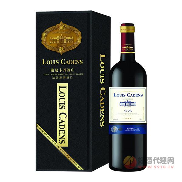 路易卡丹金庄干红葡萄酒(四星)