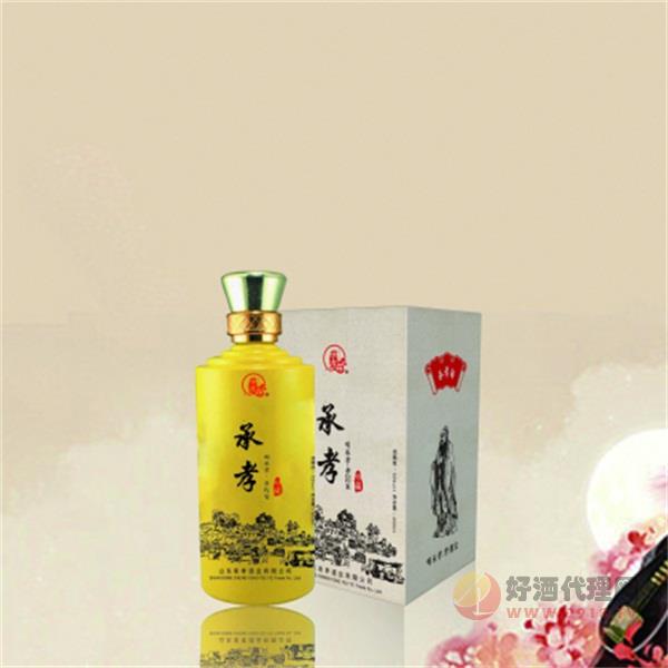 承孝精品白酒黄标500ml