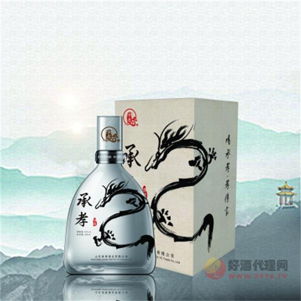 承孝精品白酒龙纹500ml