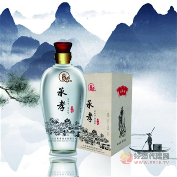 承孝精品白酒青瓶500ml