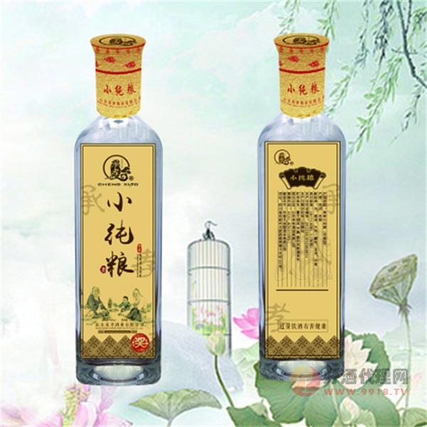 承孝小纯粮黄标500ml