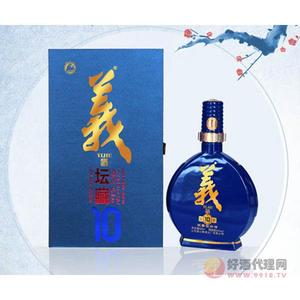 义酒46°坛藏10浓香型500ml