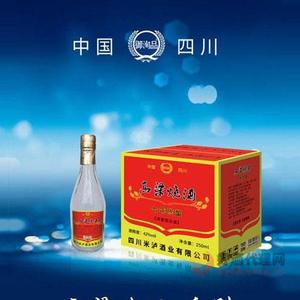 高粱烧酒浓香型白酒250ml