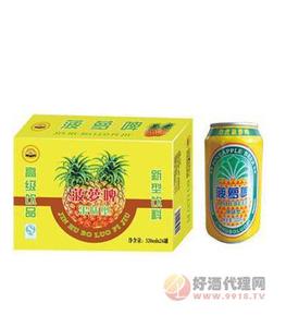 黄菠萝啤-320mlx24啤酒