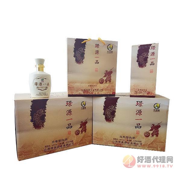天璟源璟源一品清香型白酒-475mlX6