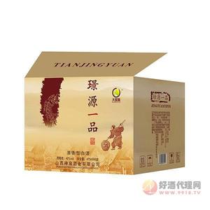 天璟源璟源一品清香型白酒475mX6盒