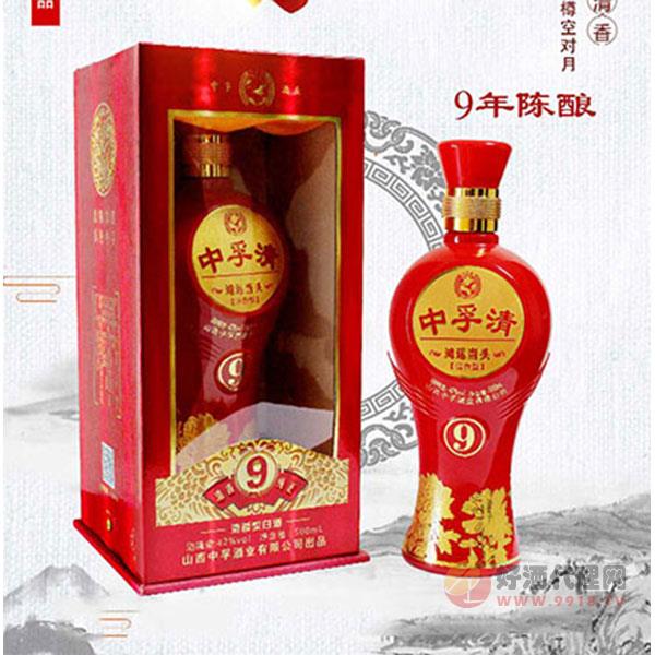 中孚鸿运当头九年酒500ml