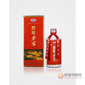 黔财老窖（红皮卡）白酒500ml