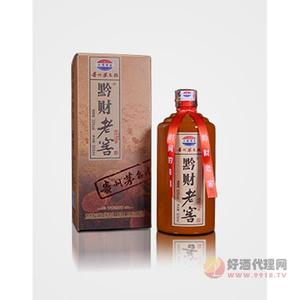 黔财老窖（牛皮卡）白酒500ml