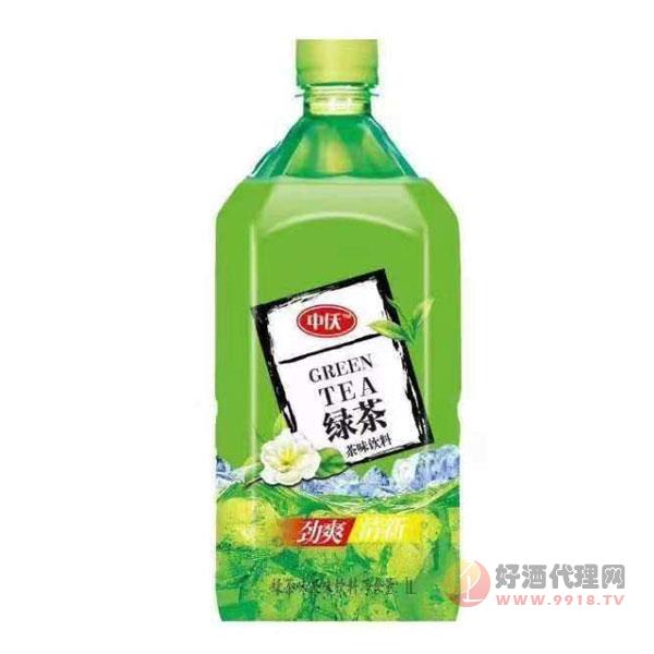 中仸绿茶饮料1L