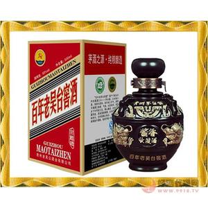 百年老吴台窖酒坛装