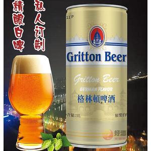 格林顿白啤酒1L