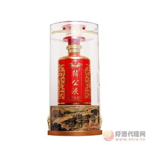 500毫升52度韩公液状元红白酒