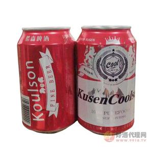 酷森红罐啤酒330ml