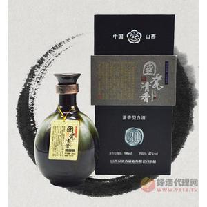 汾池春国瓷清香白酒500ml